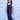 Frilled Girls Jumpsuit Dark Wash