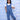 Frilled Girls Jumpsuit Light Wash