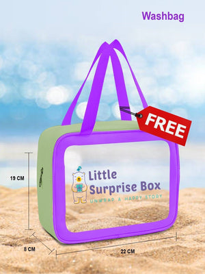 Frilly Avacado Print Swimwear +Swim Cap for Toddlers & Kids with matching Swim Cap&Free Washbag - 3 - 4 Years Swim