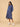 Frosted Bluebell Maternity and Nursing Hoodie Dress - Blue Maternity Winter Dress
