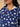 Frosted Bluebell Maternity and Nursing Hoodie Dress - Blue Maternity Winter Dress