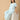 Pregnant woman wearing The Mom Store Frosted Fluff maternity and nursing nightwear set in pastel blue, comfortable loungewear.
