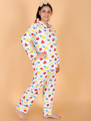 Fruity Cutie Matching Pajama Set for Mom and Baby- Combo of 2 - Twinning Combo