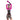 Fuchsia and White Knee Length Scuba Swimsuit 1.5mm Neoprene Swimwear for water adventures for Teens and Adults - S Swim