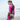 Fuchsia and White Knee Length Scuba Swimsuit 1.5mm Neoprene Swimwear for water adventures for Teens and Adults - S Swim