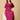 Fuchsia Flame Maternity and Nursing Kaftan Nighty - NW - SD - FUSFL - S