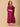 Fuchsia Flame Maternity and Nursing Kaftan Nighty - NW - SD - FUSFL - S