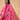 Fuchsia Leher Maternity and Nursing Kurta Set With Dupatta - S Maternity Ethnic Set