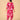Fuchsia Leher Maternity and Nursing Kurta Set With Dupatta - S Maternity Ethnic Set