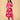 Fuchsia Leher Maternity and Nursing Kurta Set With Dupatta - S Maternity Ethnic Set
