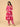 Fuchsia Leher Maternity and Nursing Kurta Set With Dupatta - S Maternity Ethnic Set