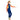 Full Length Dive Navy & Orange Printed Kids Swimwear In Upf 50+ Fabric with Free Washbag - 3 - 4 Years Swim