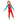 Full Length Dive Red & Teal Green Printed Kids Swimwear In Upf 50+ Fabric with Free Washbag - 3 - 4 Years Swim