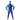 Full - Length Navy Blue Hood & Stirrup Foot Loop, Teens and Mens Swimwear in UPF 50+ with Free Washbag - M Swim