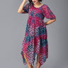 Gaia Maternity and Nursing Kerchief Dress - DRS-SD-MLTC-S