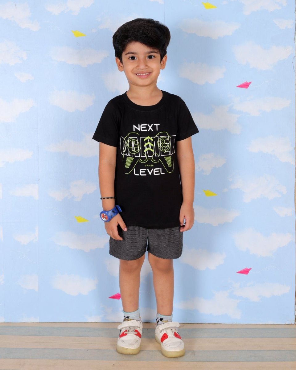 Gamer Boys T-Shirt And Shorts Set - KCW-AN-GMSH-1-2