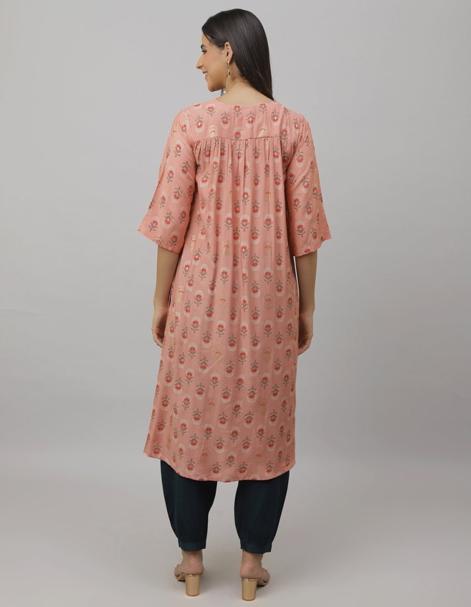 Garden Party Maternity and Nursing Kurta Set - MEW-SK-OLMS-S