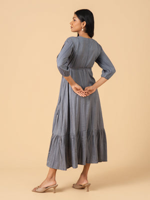 Gentle Ash Maternity Wrap Dress - S Maternity Casual Dress