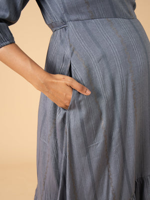 Gentle Ash Maternity Wrap Dress - S Maternity Casual Dress