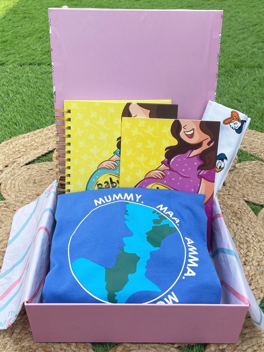 Mothers Day Gift Box- Mom's Embrace-Sparkling Surprise - GFBX-MOPT16-S