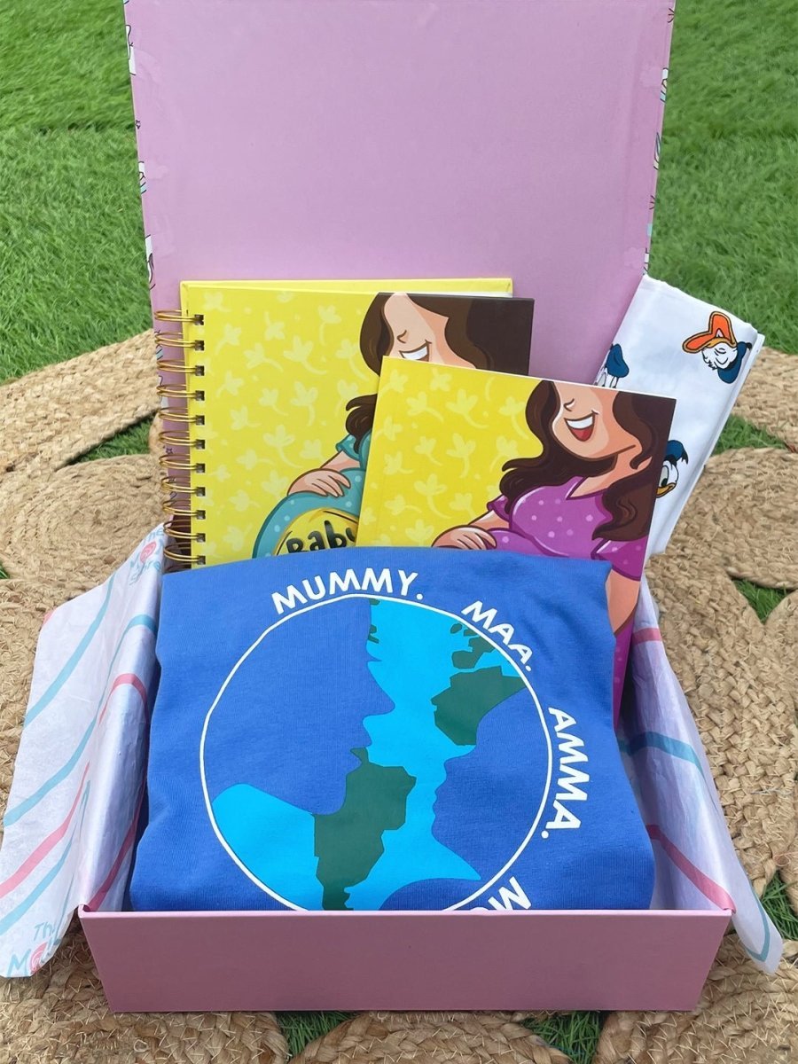 Mothers Day Gift Box- Mom's Embrace-Sparkling Surprise - GFBX-MOPT16-S