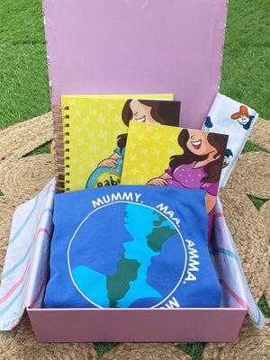 Mothers Day Gift Box- Mom's Embrace-Sparkling Surprise - GFBX-MOPT16-S