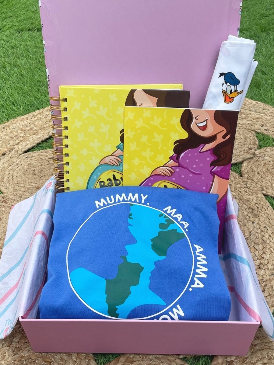 Mothers Day Gift Box- Mom's Embrace-Sparkling Surprise - GFBX-MOPT16-S