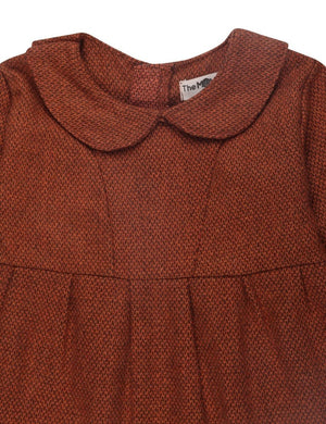 Ginger Spice Girls Flannel Dress with Brown Leggings - WNCL-DL-GGSP-0-6