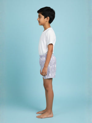 Giraffe Glide Boys Swim Shorts - 6 - 12 Months Kids Swimwear