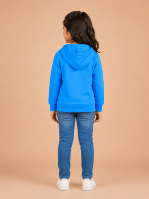 Girl With Smile Hooded Sweatshirt - 0-6 Months Kids Winter Hoodies