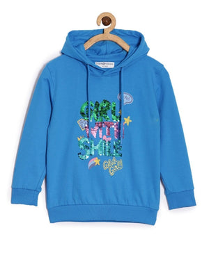 Girl With Smile Hooded Sweatshirt - KWW-AN-GSML-0-6