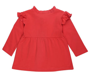 Girls Cute Raspberry Sweater Dress - GRLDRS-CTRB-0-6