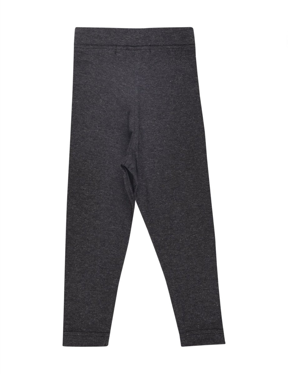 Girls Full Length Charcoal Grey Leggings - GRLLGN-CHGY-0-6