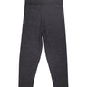 Girls Full Length Charcoal Grey Leggings - GRLLGN-CHGY-0-6