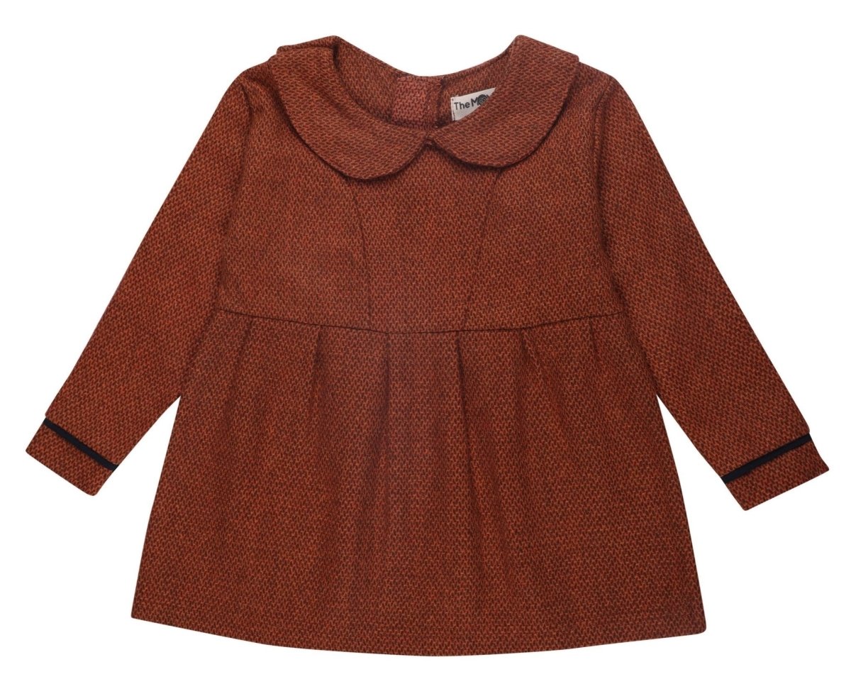 Girls Ginger Spice Flannel Dress - GRLDRS-GGSP-0-6