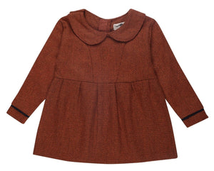 Girls Ginger Spice Flannel Dress - GRLDRS-GGSP-0-6