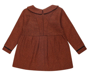 Girls Ginger Spice Flannel Dress - GRLDRS-GGSP-0-6