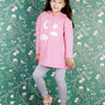 Girls Moon Christmas Magic Hooded Sweater Dress - GRLDRS - MMHD - 0 - 6