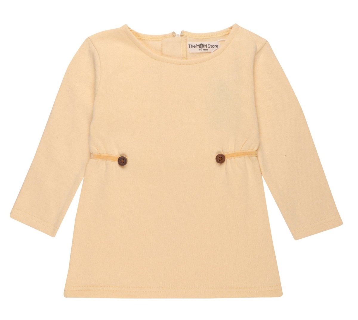 Girls Vanilla Custard Sweater Dress - GRLDRS-VNCS-0-6
