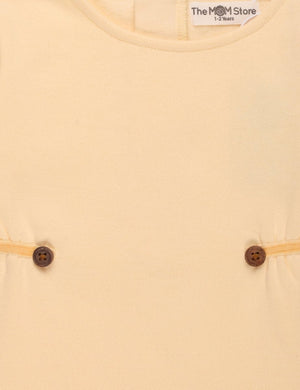 Girls Vanilla Custard Sweater Dress - GRLDRS-VNCS-0-6