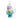 Glitter Macaroons stacked with shimmer christmas tree ornament - XMAS TREE ORNAMENTS