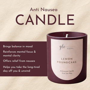 Glo Mama Aromatherapy Anti Nausea Candle | The Mom Store - WELLNESS