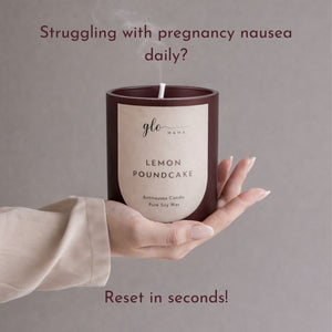Glo Mama Aromatherapy Anti Nausea Candle | The Mom Store - WELLNESS