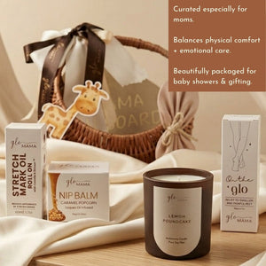 GLO Mama Baby Shower Gift Hamper - Pregnancy Care Kit | The Mom Store - Gift Box for Mom