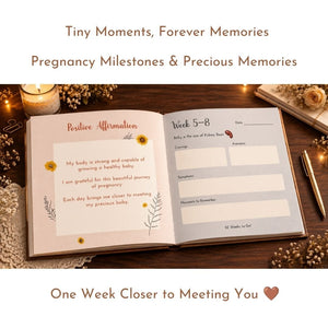 GLO Mama Bump Book Pregnancy Journal - Keepsake | The Mom Store - Journal