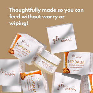 Glo Mama Caramel Popcorn Nipple Balm for Breastfeeding Moms - Skin Care