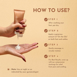 GLO Mama Foot Swell & Pain Relief Cream - Skin Care
