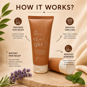 GLO Mama Pregnancy Foot Relief Cream | Swelling & Pain Relief - Skin Care