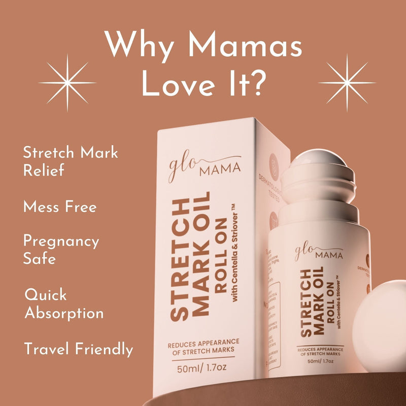 GLO Mama Stretch Mark & Nip Care Combo - Pregnancy Safe