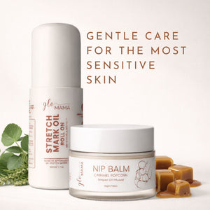 GLO Mama Stretch Mark & Nip Care Combo - Pregnancy Safe | The Mom Store - Skin Care